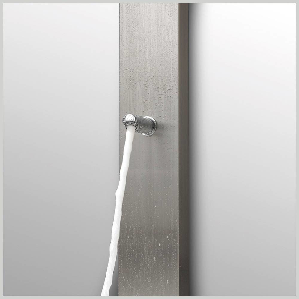 Εικόνα της Στήλη Ντούς Εξωτερικού Χώρου Icos Shower Neda Mix 2 Εξόδων
