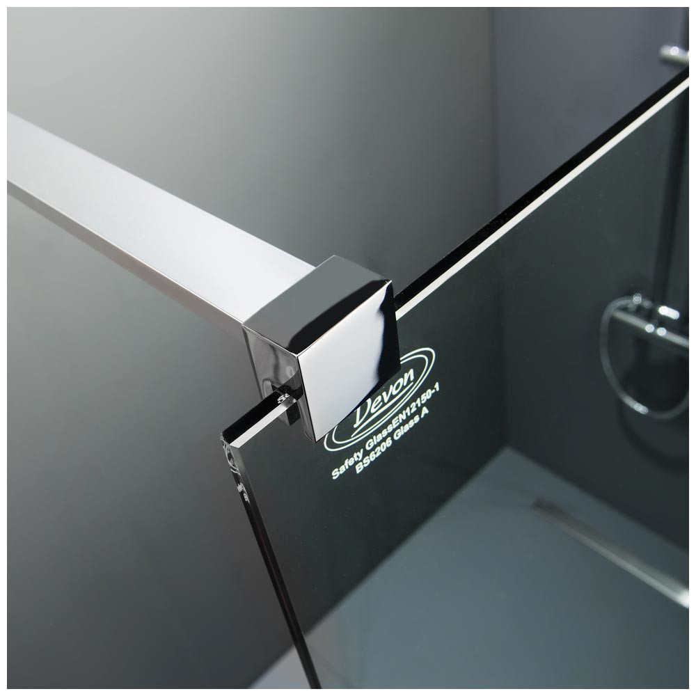 Εικόνα της Διαχωριστικό Ντους Devon Iwis Walk-in IW140C-100 137-139cm
