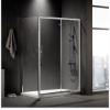Εικόνα της Καμπίνα Ντουσιέρας Devon Flow Slider 1+1 SLF110C-100 107-111cm Clean Glass