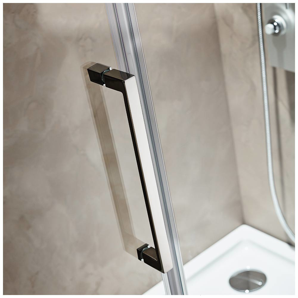 Εικόνα της Καμπίνα Ντουσιέρας Devon Primus Plus Slider 1+1 SLT140C-100 137-141cm Clean Glass