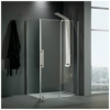 Εικόνα της Καμπίνα Ντουσιέρας Devon Breeze Slider 1+1 BSL140C-100 137-141cm Clean Glass