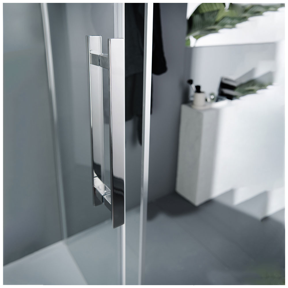Εικόνα της Καμπίνα Ντουσιέρας Devon Breeze Slider 1+1 BSL140C-100 137-141cm Clean Glass
