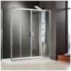 Εικόνα της Καμπίνα Ντουσιέρας Axis Slider 2+2 SL2X170C-100 167-171cm Clean Glass