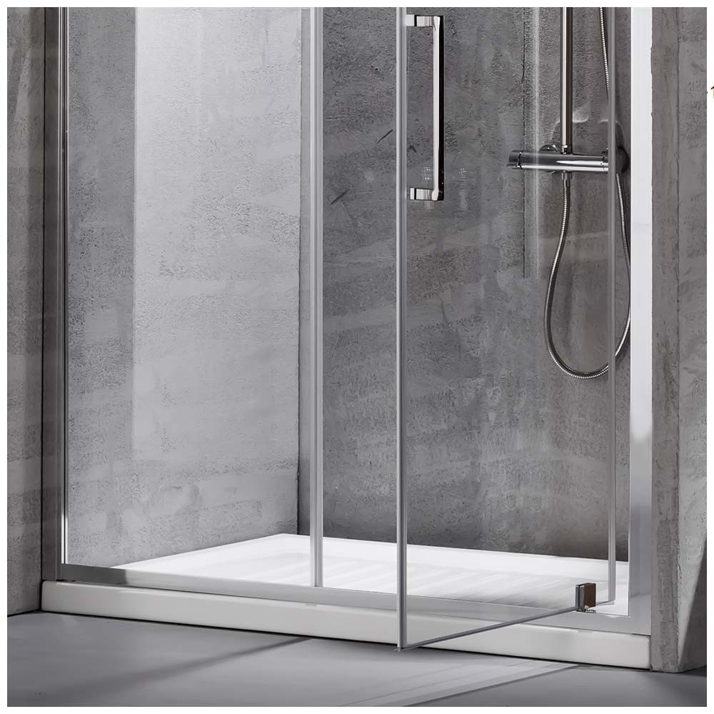 Εικόνα της Καμπίνα Ντουσιέρας Devon Primus Plus Pivot + Infill PIR110C-100 107-111cm Clean Glass