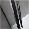 Εικόνα της Καμπίνα Ντουσιέρας Devon Flow Pivot PF90C-400 87-91cm Black Matt Clean Glass