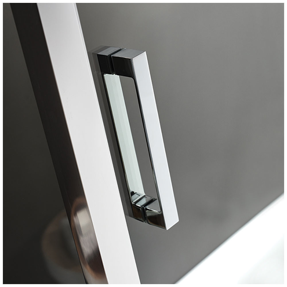 Εικόνα της Καμπίνα Ντουσιέρας 1/4 Κύκλου Axis Quadrant QX90C-100 90x90cm Clean Glass