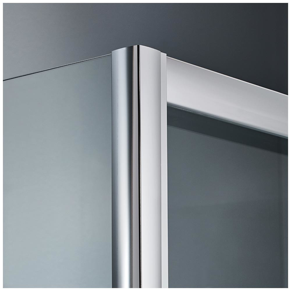 Εικόνα της Καμπίνα Ντουσιέρας 1/4 Κύκλου Starlet Quadrant QS90F-100 90x90cm Fabric