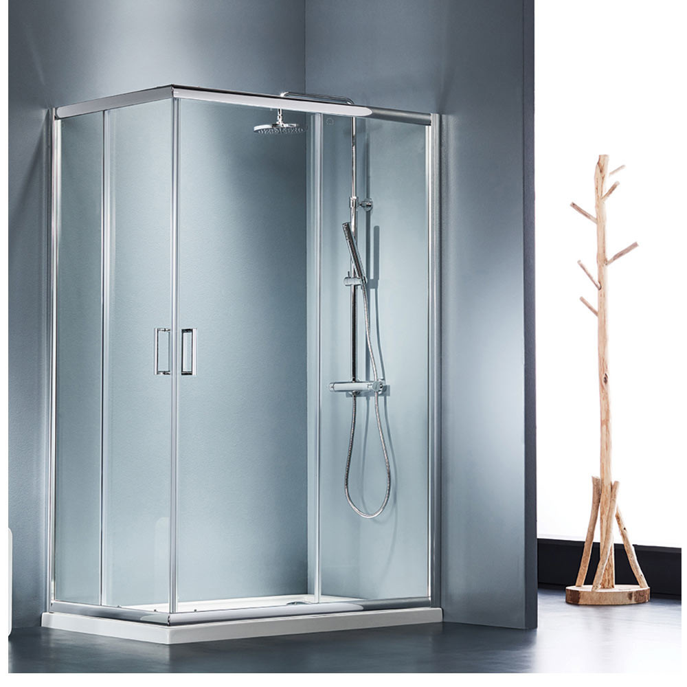 Εικόνα της Καμπίνα Ντουσιέρας Starlet Corner Entry  CS7290T-100 72x90cm Clear