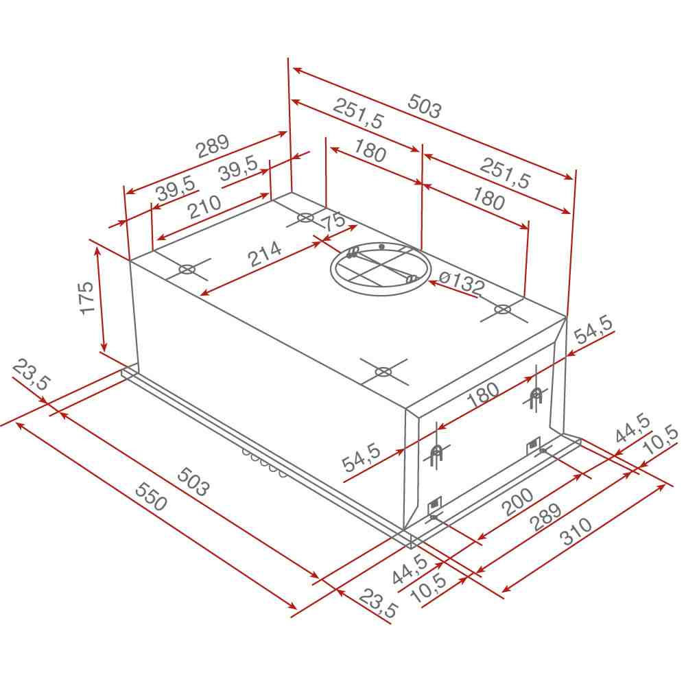 Εικόνα της Απορροφητήρας Teka GFH 55 Inox H.302.5IN