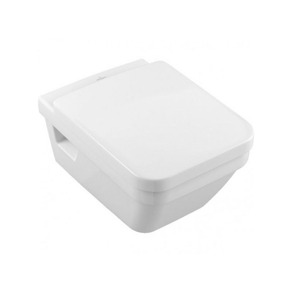 Εικόνα της Λεκάνη Κρεμαστή Villeroy & Boch Architectura 5685HR01 Rimless 53cm Με Soft Close Κάλυμμα