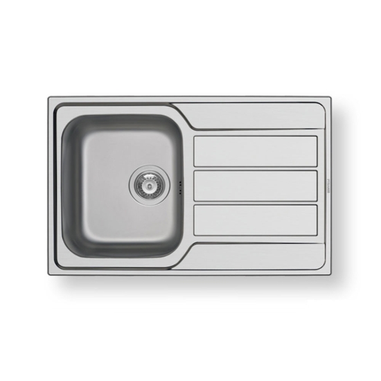 Εικόνα της Νεροχύτης Pyramis Athena (79x50) 1B 1D Σαγρέ 100180101