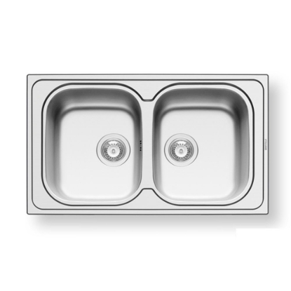 Εικόνα της Νεροχύτης Pyramis Amaltia (86x50) 2B Σαγρέ 107121201