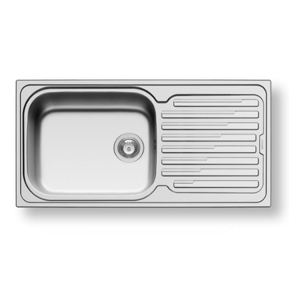 Εικόνα της Νεροχύτης Pyramis Amaltia Plus (100x50) 1B 1D Σαγρέ 107123901