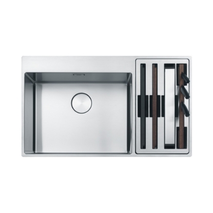 Εικόνα της Νεροχύτης Franke Box Center BWX 220-54-27ΜΔ (86x51) Inox 3040100218