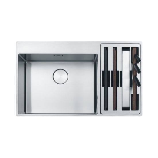 Εικόνα της Νεροχύτης Franke Box Center BWX 220-54-27ΜΔ (86x51) Inox 3040100218
