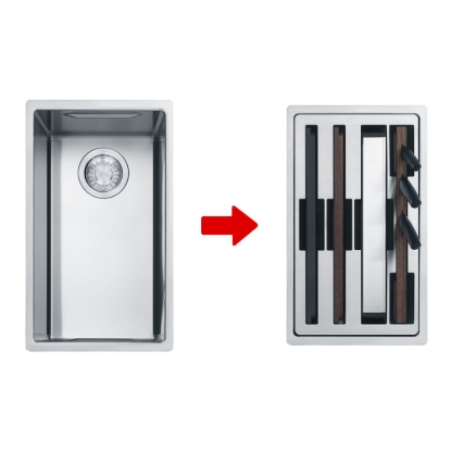 Εικόνα της Νεροχύτης Franke Box Center BWX 210/110-27 Bowl (30x51) Inox 3040100229