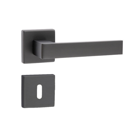 Εικόνα της Πόμολο Πόρτας Arieni Quadra Black Matt