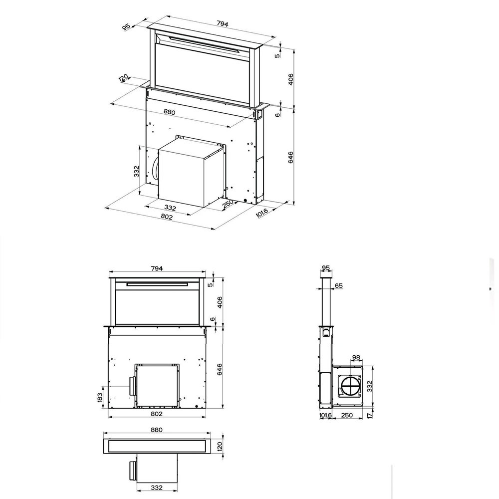 Εικόνα της Απορροφητήρας Faber Fabula Plus EVO WH A90 Λευκό Κρύσταλλο Inox 88cm