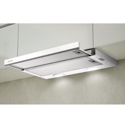 Εικόνα της Απορροφητήρας Faber Flexa Glass W A60 Συρόμενος 60cm Λευκός