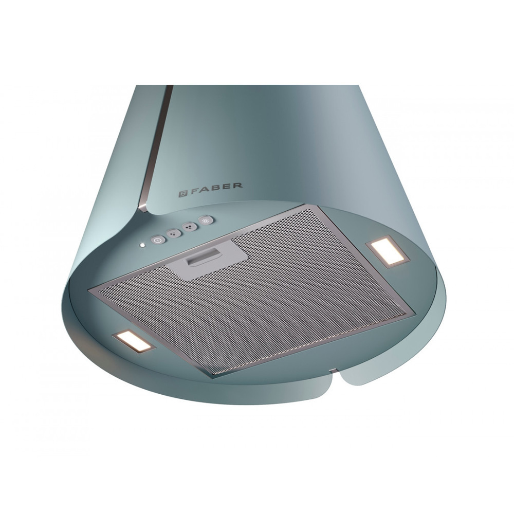 Εικόνα της Απορροφητήρας Faber Beat DB Matt Dusty Blue Οροφής 345.0612.340