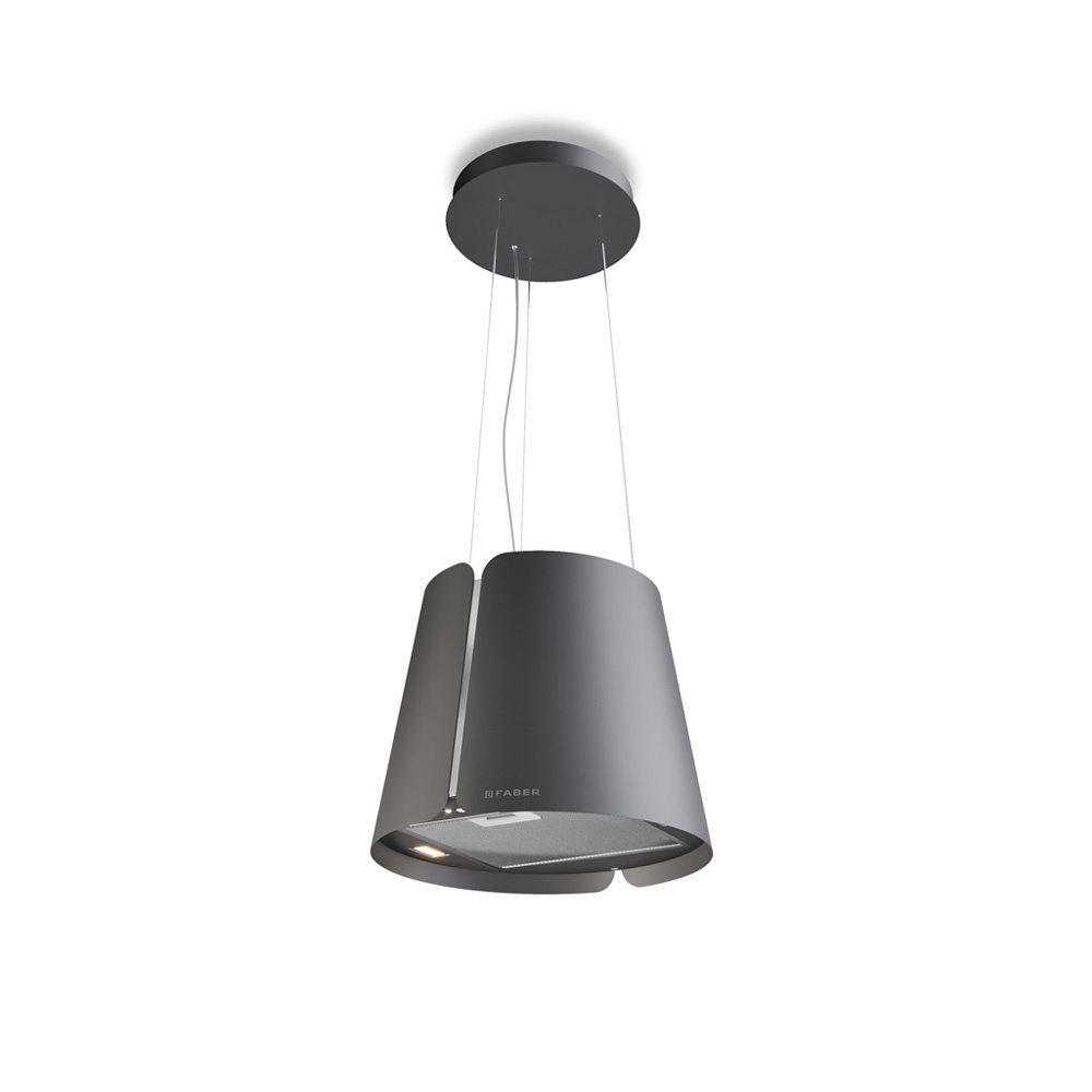 Εικόνα της Απορροφητήρας Faber Beat DG Matt Dark Grey Οροφής 345.0612.339