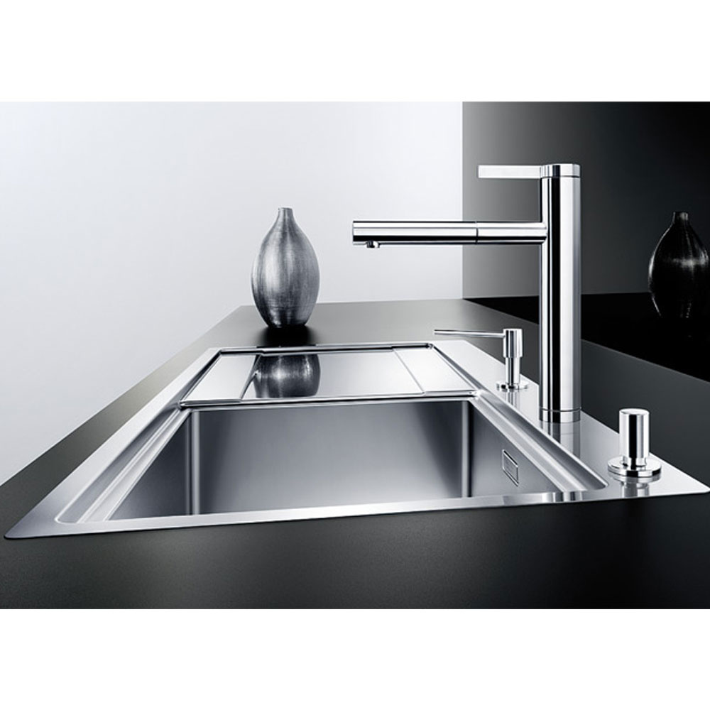 Εικόνα της Μπαταρία Κουζίνας Blanco Linee-S 517591 Ντους Χρωμέ
