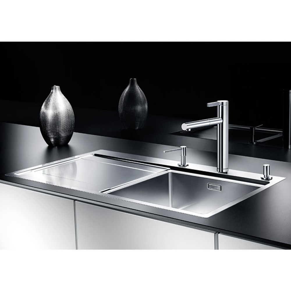 Εικόνα της Μπαταρία Κουζίνας Blanco Linee-S 517591 Ντους Χρωμέ