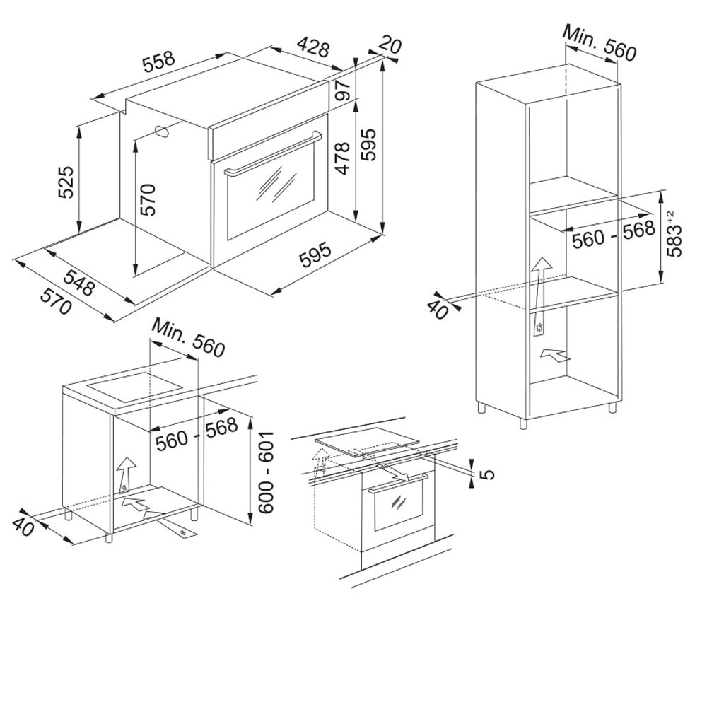 Εικόνα της Φούρνος Franke Smart Linear FSL 82 H XS 3166301061