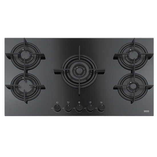 Εικόνα της Αυτόνομη Εστία Αερίου Franke Mythos Black FHCR 905 4G TC HE BK C Μαύρο Κρύσταλλο 1000000036