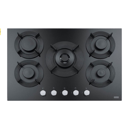 Εικόνα της Αυτόνομη Εστία Αερίου Franke Maris FHMF 755 4G DC C BK Μαύρο Κρύσταλλο 3065101009