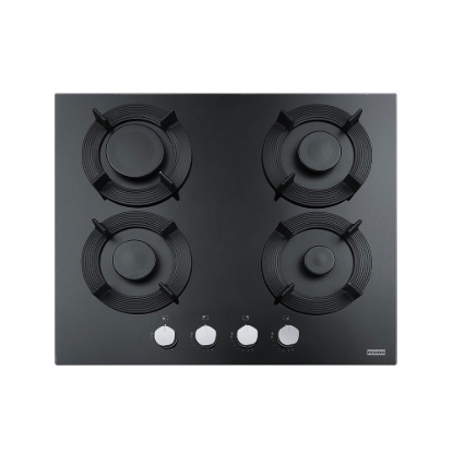 Εικόνα της Αυτόνομη Εστία Αερίου Franke Maris FHMF 604 4GC BK Μαύρο Κρύσταλλο 3065101006