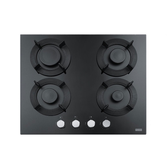 Εικόνα της Αυτόνομη Εστία Αερίου Franke Maris FHMF 604 4GC BK Μαύρο Κρύσταλλο 3065101006