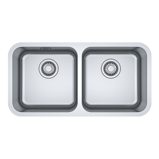 Εικόνα της Νεροχύτης Υποκαθήμενος Franke Bell BCX 120-35-35 TL  (77,5x40) Λείος Inox 3011850115