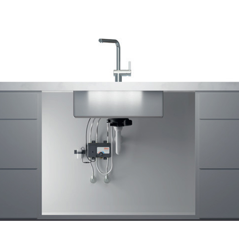 Εικόνα της Μπαταρία Κουζίνας Franke Atlas Sensor Ντους Industrial Black 3156856224