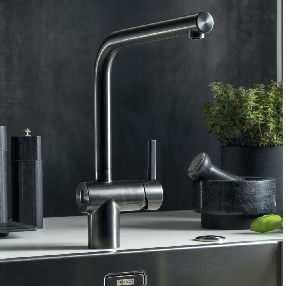 Εικόνα της Μπαταρία Κουζίνας Franke Atlas Sensor Standard Industrial Black 3156856222