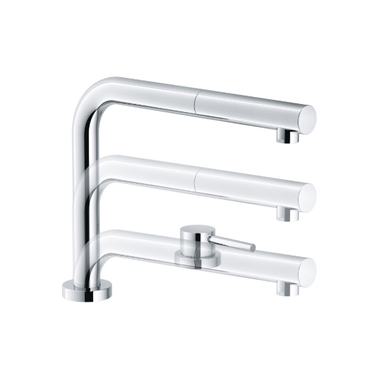 Εικόνα της Μπαταρία Κουζίνας Βυθιζόμενη Franke Active Window Ντους 3156600062