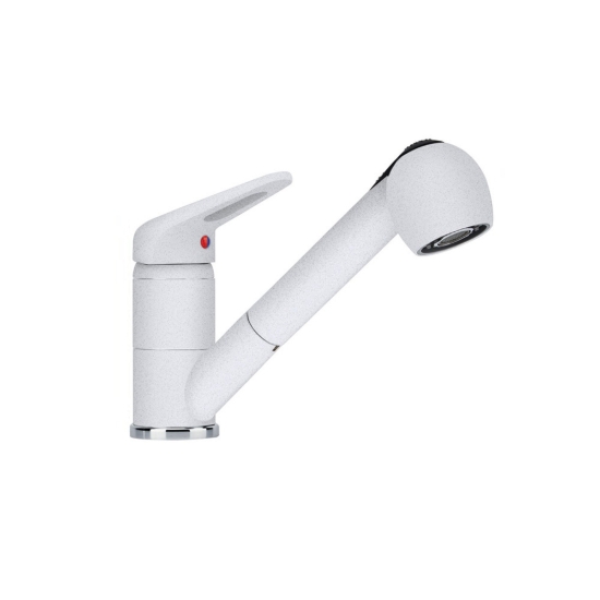 Εικόνα της Μπαταρία Κουζίνας Franke Novara Plus Ντους White 3153101022