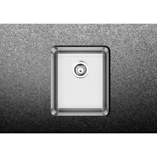 Εικόνα της Νεροχύτης Υποκαθήμενος Fortinox Squadro 28034 (38x44) Λείος Σατινέ