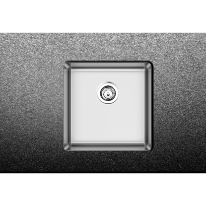 Εικόνα της Νεροχύτης Υποκαθήμενος Fortinox Squadro 28040 (44x44) Λείος Σατινέ