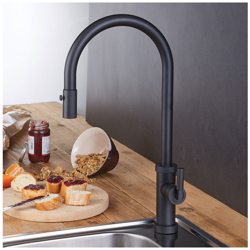 Εικόνα της Μπαταρία Κουζίνας Armando Vicario Urban 400702-400 Black Matt