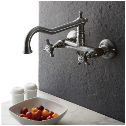 Εικόνα της Μπαταρία Κουζίνας Τοίχου Bugnatese Princeton 852-110 Inox