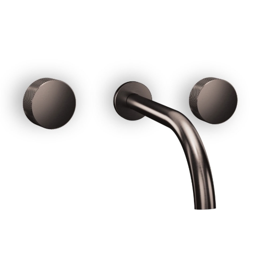 Εικόνα της Μπαταρία Νιπτήρος Εντοιχισμού Eurorama Eletta Tecno 167901-410 Brushed Black