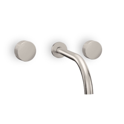 Εικόνα της Μπαταρία Νιπτήρος Εντοιχισμού Eurorama Eletta Tecno 167901-110 Inox Finish