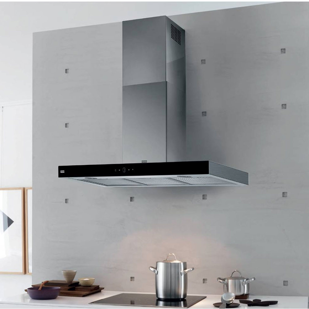 Εικόνα της Απορροφητήρας Franke Arno 90 XS/BK Inox Καμινάδα 90cm 3105001071