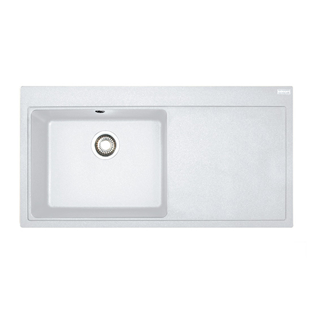 Εικόνα της Νεροχύτης Franke New Mythos MTG 611 (100x51,5) Polar White Ποδιά Δεξιά 3140070242