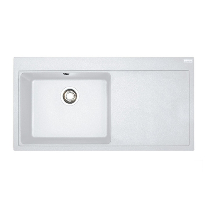 Εικόνα της Νεροχύτης Franke New Mythos MTG 611 (100x51,5) Polar White Ποδιά Δεξιά 3140070242