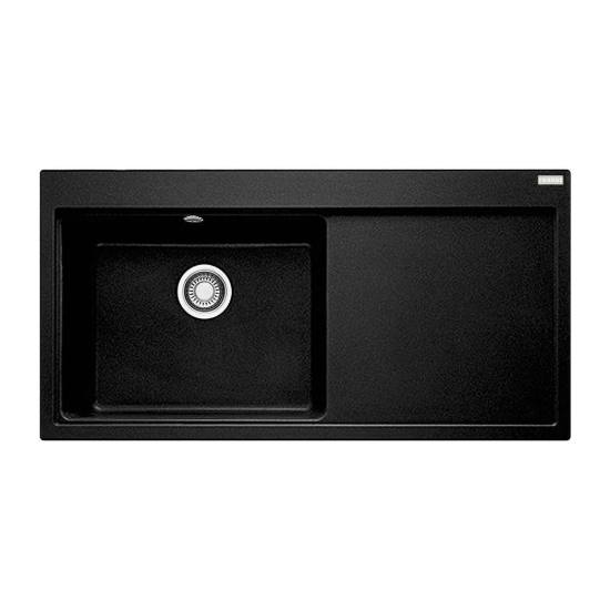 Εικόνα της Νεροχύτης Franke New Mythos MTG 611 (100x51,5) Onyx Ποδιά Δεξιά 3140070252