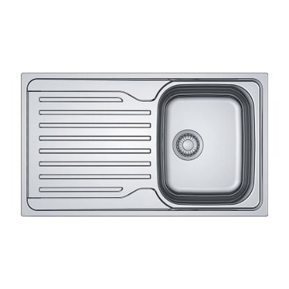 Εικόνα της Νεροχύτης Franke Antea AZN 611-86 (86x50) Λείος Inox 3040100604