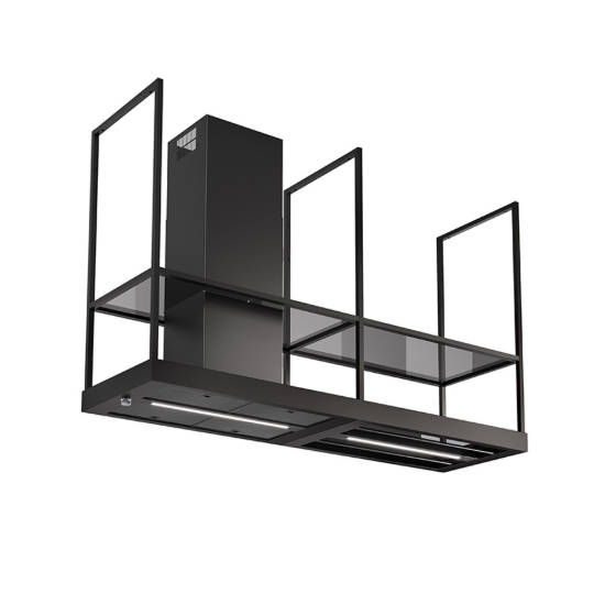 Εικόνα της Απορροφητήρας Faber T-Shelf EV8 BK Matt A180  Μαύρο Οροφής