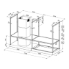 Εικόνα της Απορροφητήρας Faber T-Shelf EV8 BK Matt A180  Μαύρο Οροφής